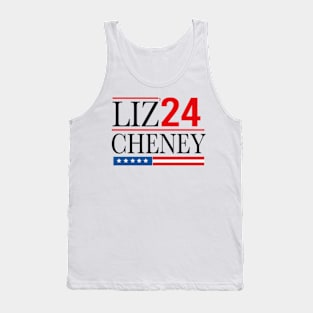 Liz Cheney for President 2024 USA Election Liz 24 Tank Top